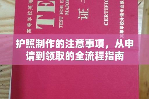 麻阳护照制作的注意事项，从申请到领取的全流程指南